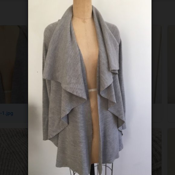 Theory Sweaters - Theory Cardigan Wool Sweater, Size S